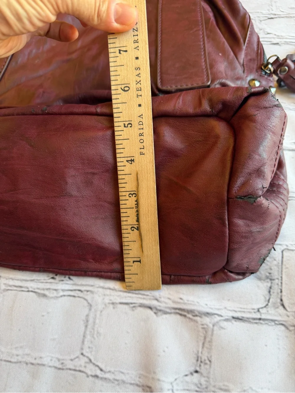 Y2K Affliction Edgy Studded Handbag Purse Tote Steampunk Metal Bag Emo Goth Rock
